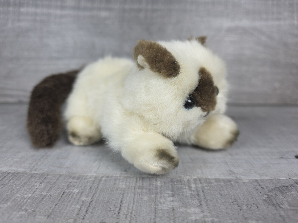 American Girl Cream and Brown Plush Small Pet Toy Himalayan Kitten b281